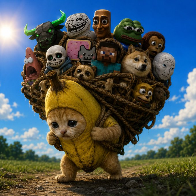 Banana Cat meme 3